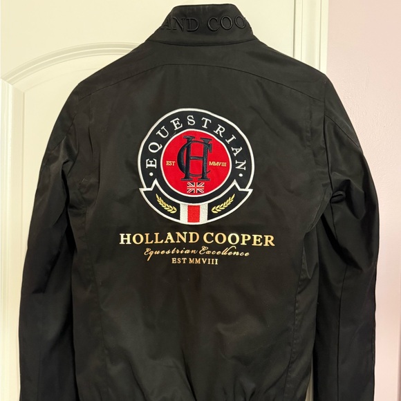 Holland Cooper Black Harrington Team Jacket - Picture 4 of 5